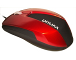 Ixium Blade Optical Mouse 1200 DPI Red