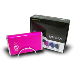 Ixium Xtore Diva rose - 3.5" USB 2.0. - SATA - SATA2