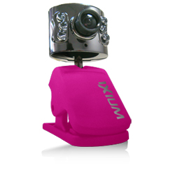 Ixium Eye300 Rosa 1Mpx Microfone