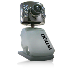 Ixium Eye300 Prata 1Mpx Microfone