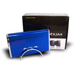 Ixium Xtore Orion azul - 3.5" USB 2.0. - SATA - SATA2