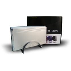 Ixium Xtore Orion prata - 3.5" USB 2.0. - SATA - SATA2