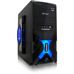 Boîtier PC Ixium Xenon bleu