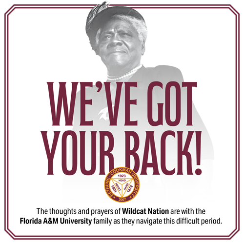 A Statement of Support for FAMU Following Tornado Damage